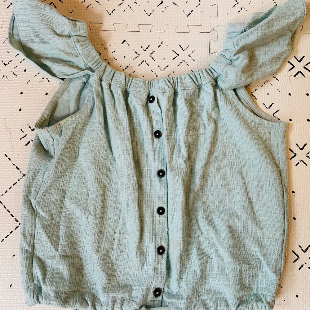 NWT - Madewell Thread & Texture Off- Shoulder Top